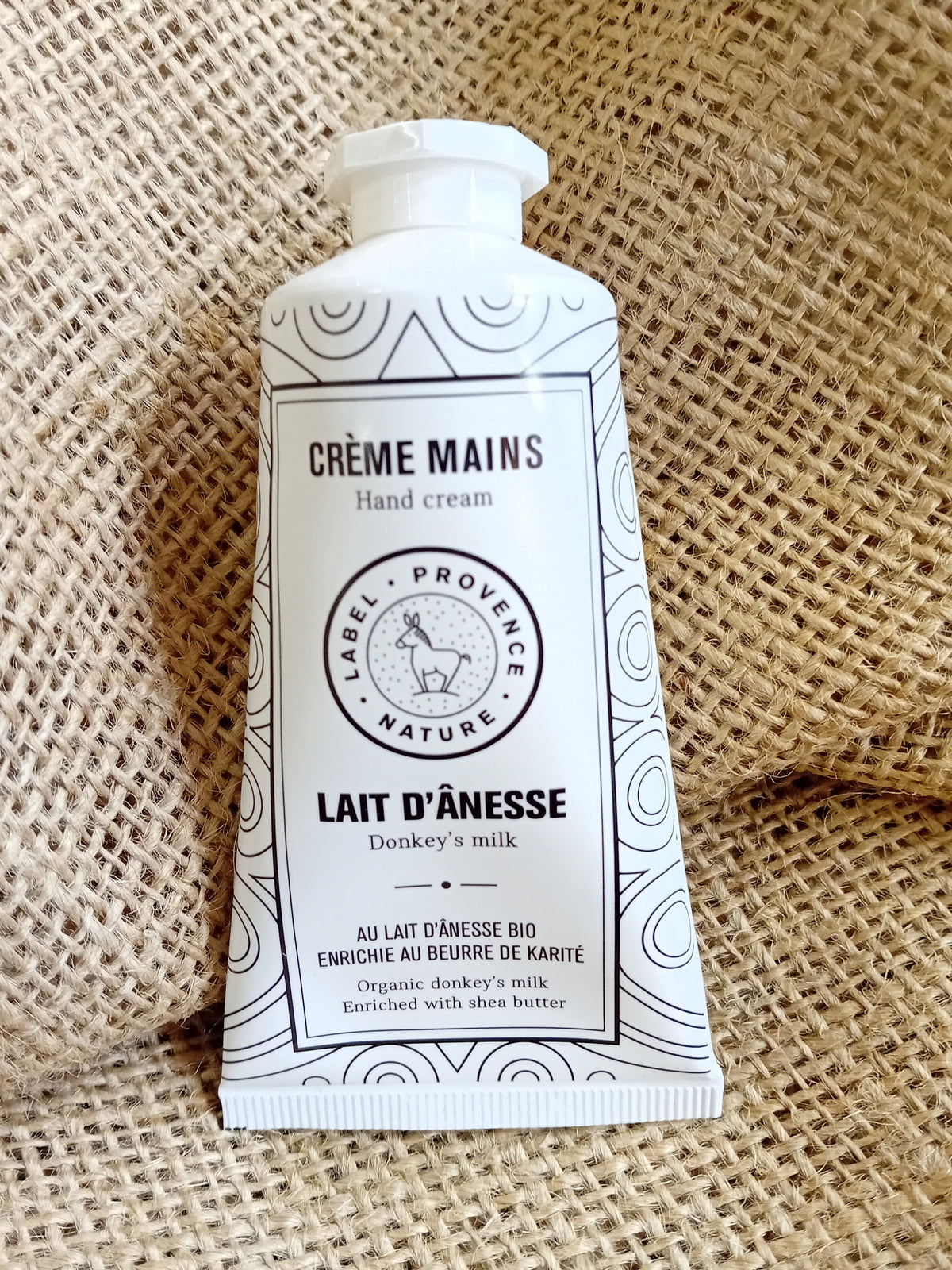 Crème mains au lait d'ânesse Bio