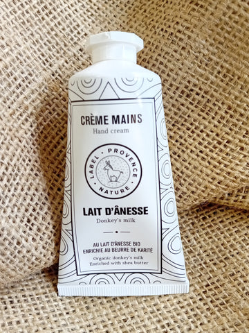 Crème mains au lait d'ânesse Bio
