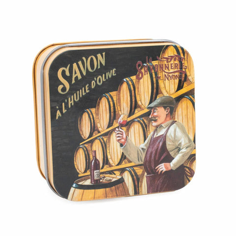 Boîte Métal Le Caviste & Savon 100g
