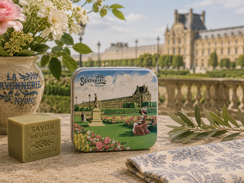 Boîte Métal & Savon 100g