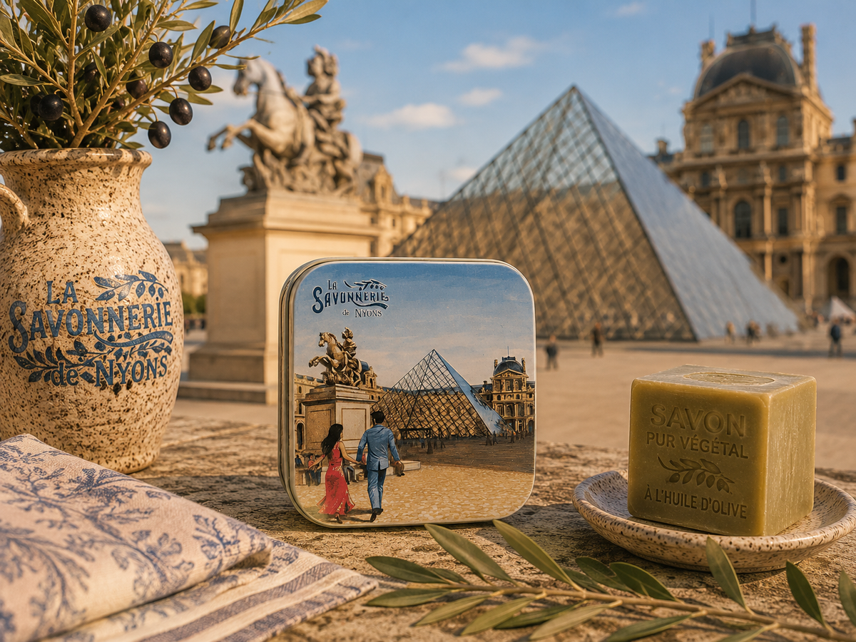 Boîte Métal & Savon 100g
