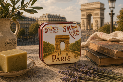 Boîte Métal & Savon 100g