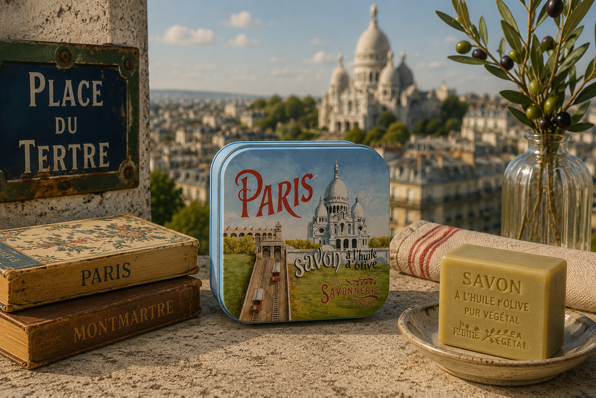 Boîte Métal & Savon 100g