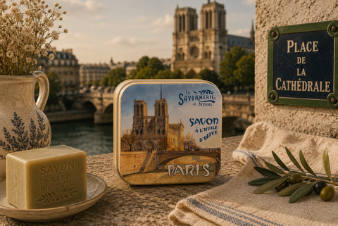 Boîte Métal & Savon 100g