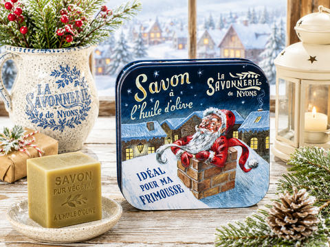 Boîte Métal Nuit de Noël & Savon 100g