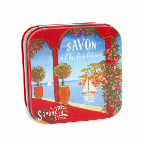 Boîte Métal Riviera & Savon 100g