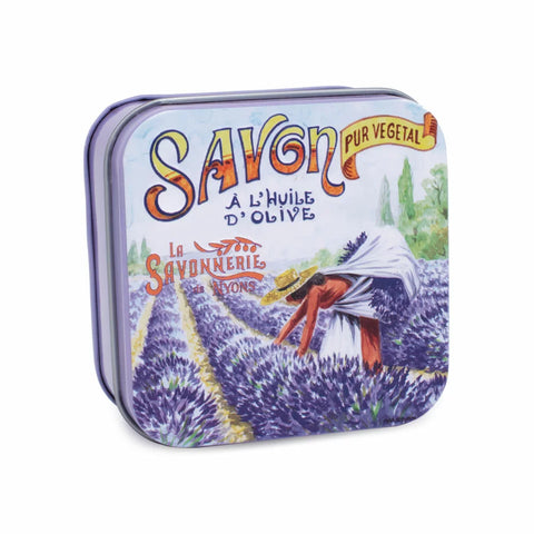 Boîte Métal La Cueillette de La Lavande & Savon