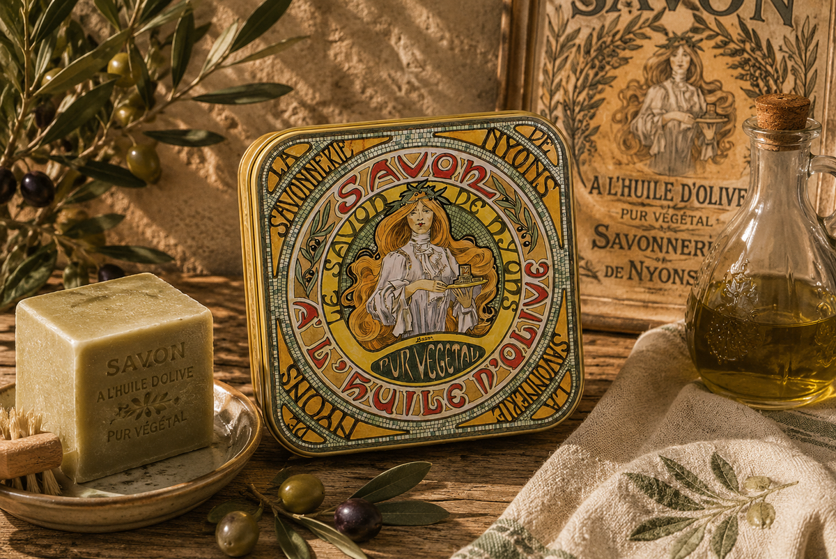 Boîte Métal Alphonse Mucha & Savon 100g