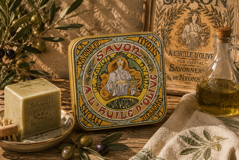Boîte Métal Alphonse Mucha & Savon 100g