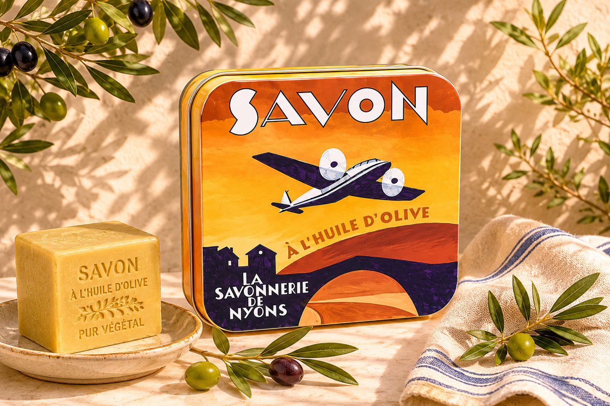 Boite Métal Transmanche & Savon 100g