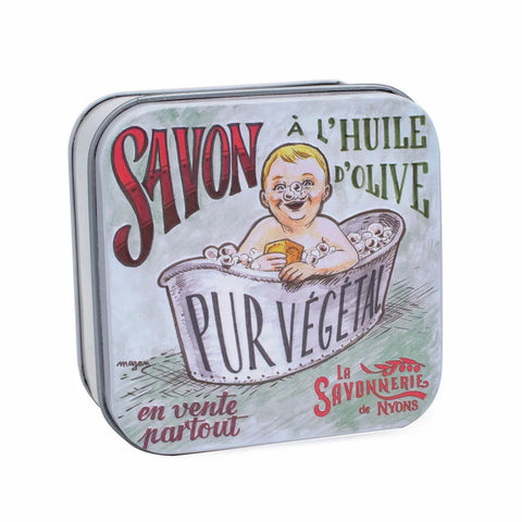 Boîte Métal Bébé Le Bain & Savon 100g