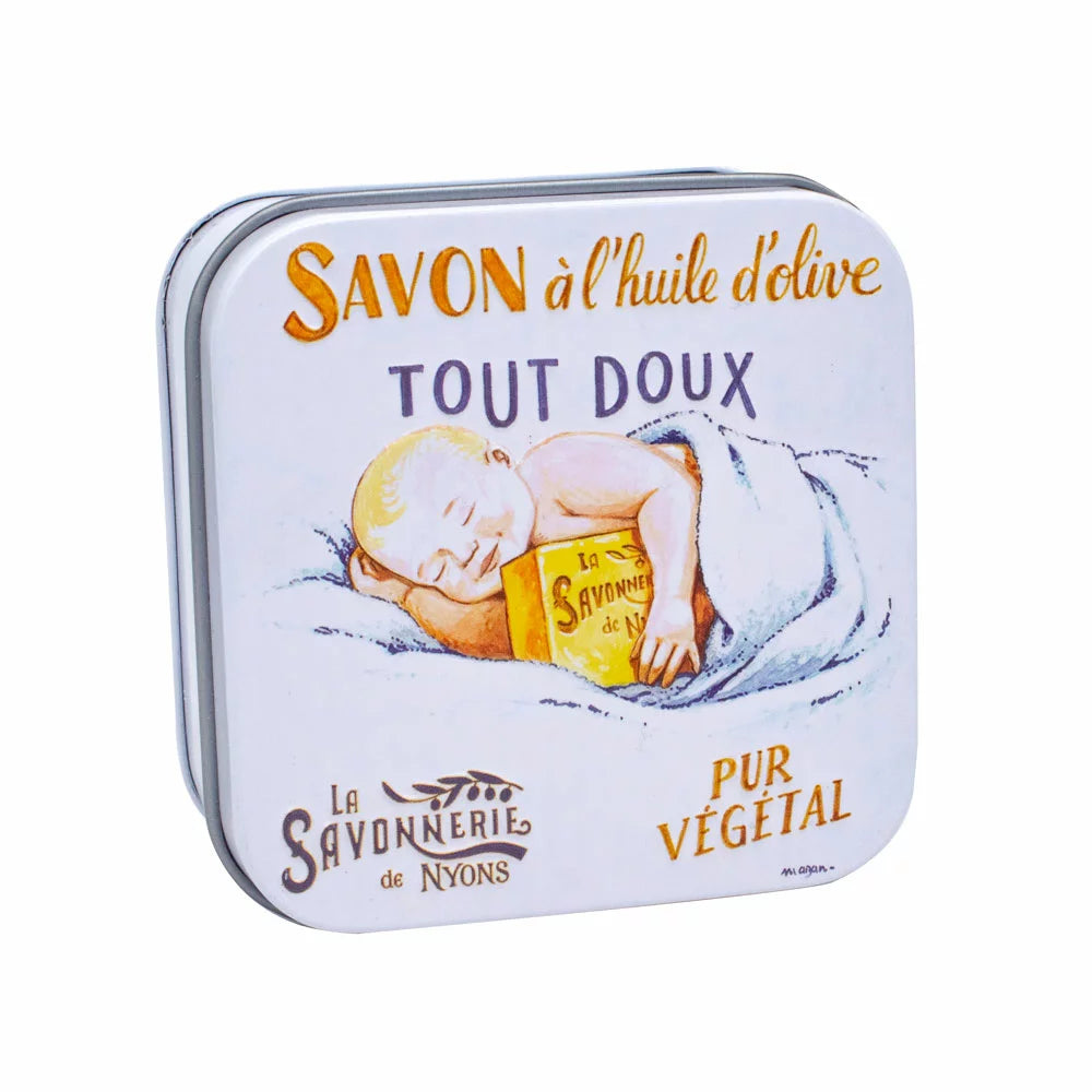 Boite Métal Bébé Douceur & Savon 100g - photo 2