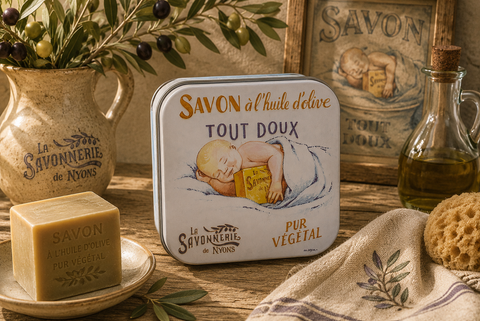 Boite Métal Bébé Douceur & Savon 100g