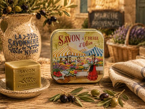 Boite Métal & Savon 100g