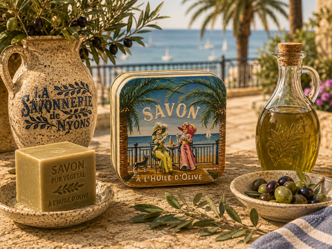 Boite Métal & Savon 100g