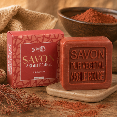 Savon Argile Rouge 100g