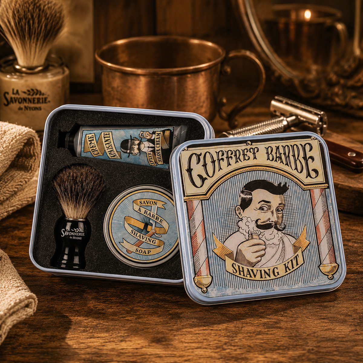 Coffret barbe