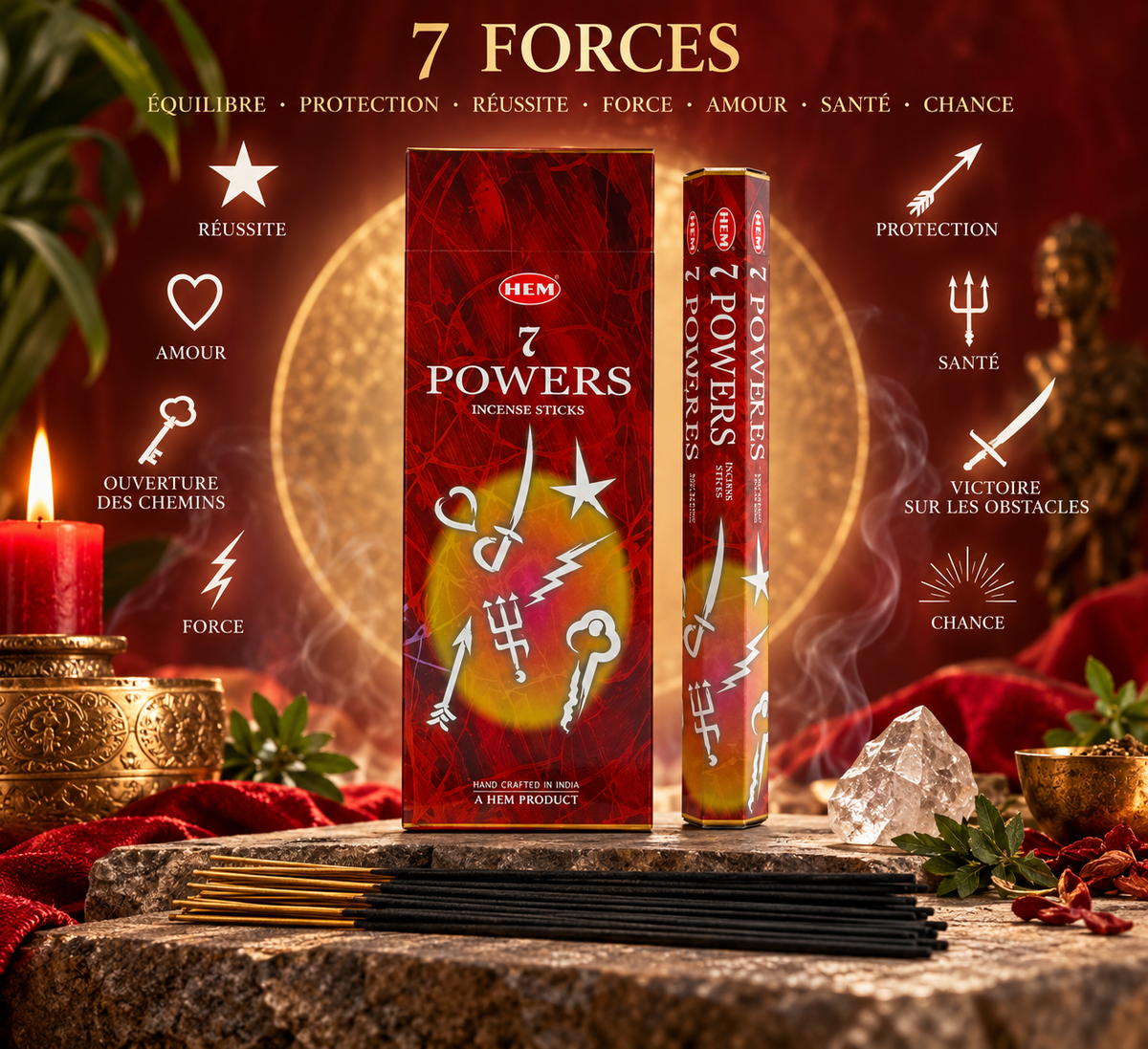 Encens 7 Forces