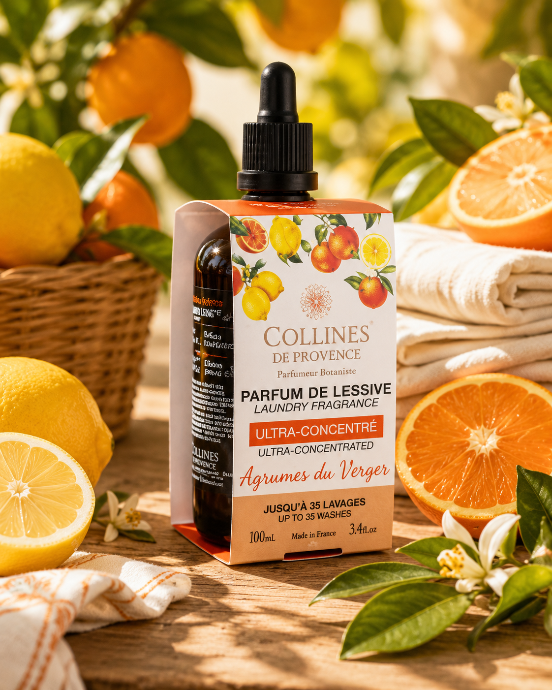 Parfum de lessive Agrumes du Verger