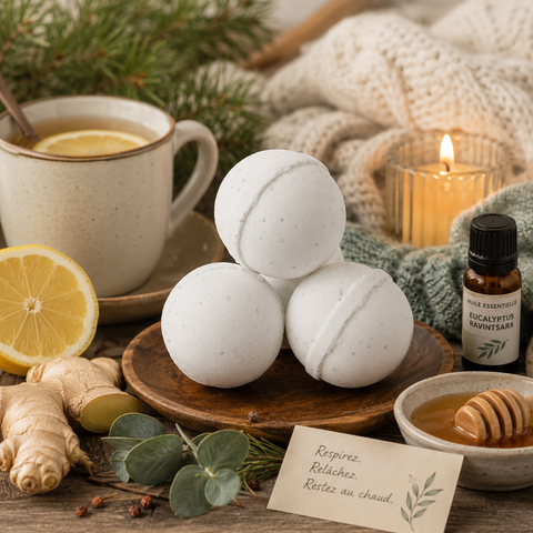 Boule de bain Anti-coups de froid