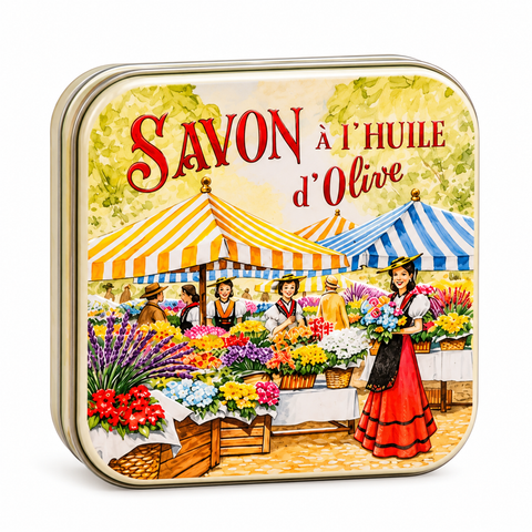Boite Métal & Savon 100g