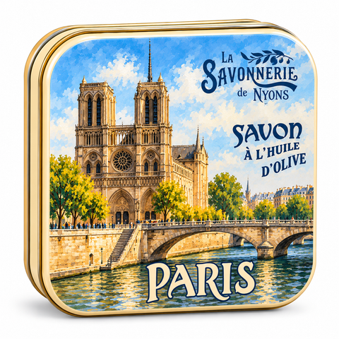 Boîte Métal & Savon 100g