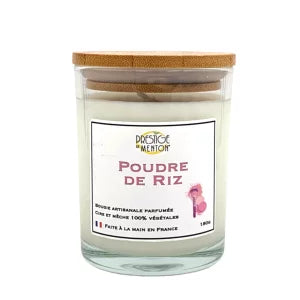 Bougie poudre de riz prestige de menton 180g