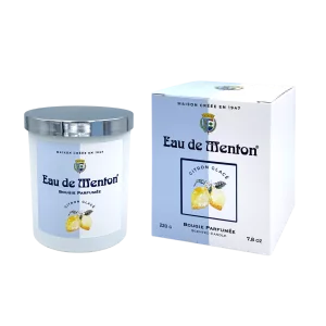 Bougie Artisanale 220g – Citron Glacé