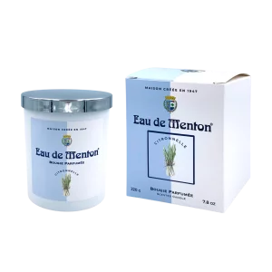 Bougie Artisanale 220g – Citronnelle