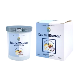 Bougie Artisanale 220g – Monoï Citronné