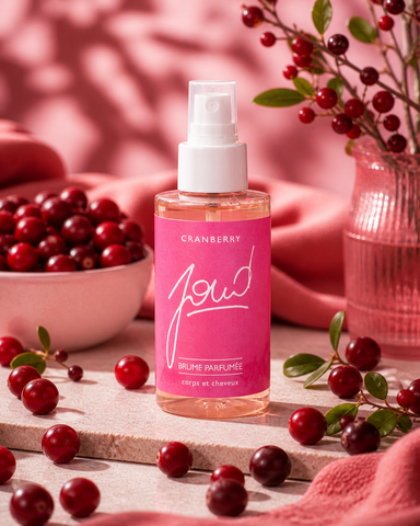 Brume parfumée aux fruits rouges