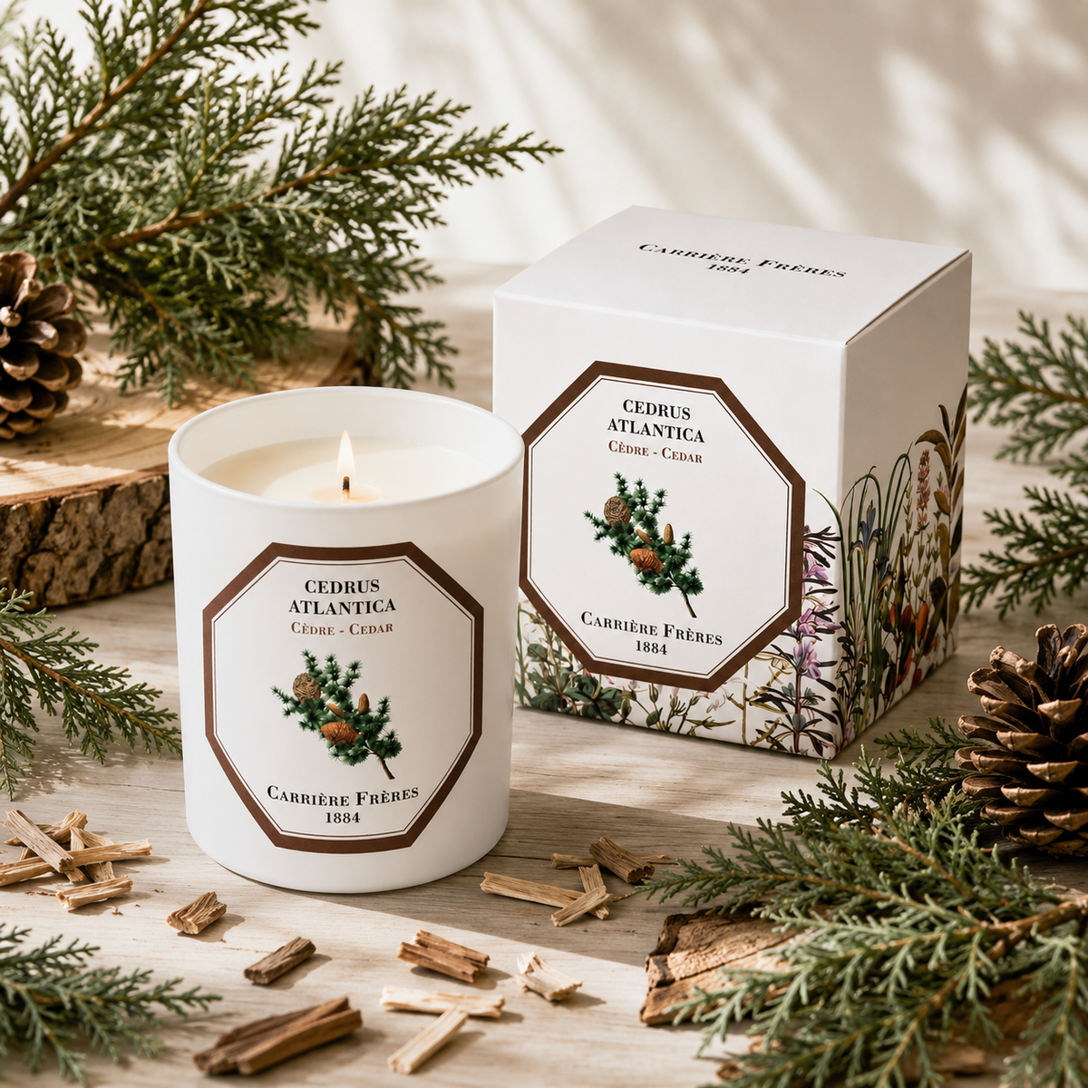 Bougie parfumée Cèdre