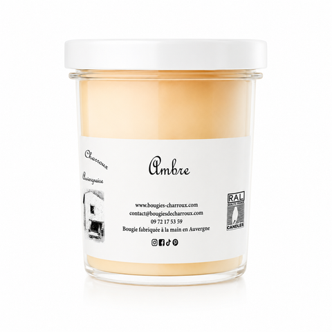 Bougie parfumée AMBRE