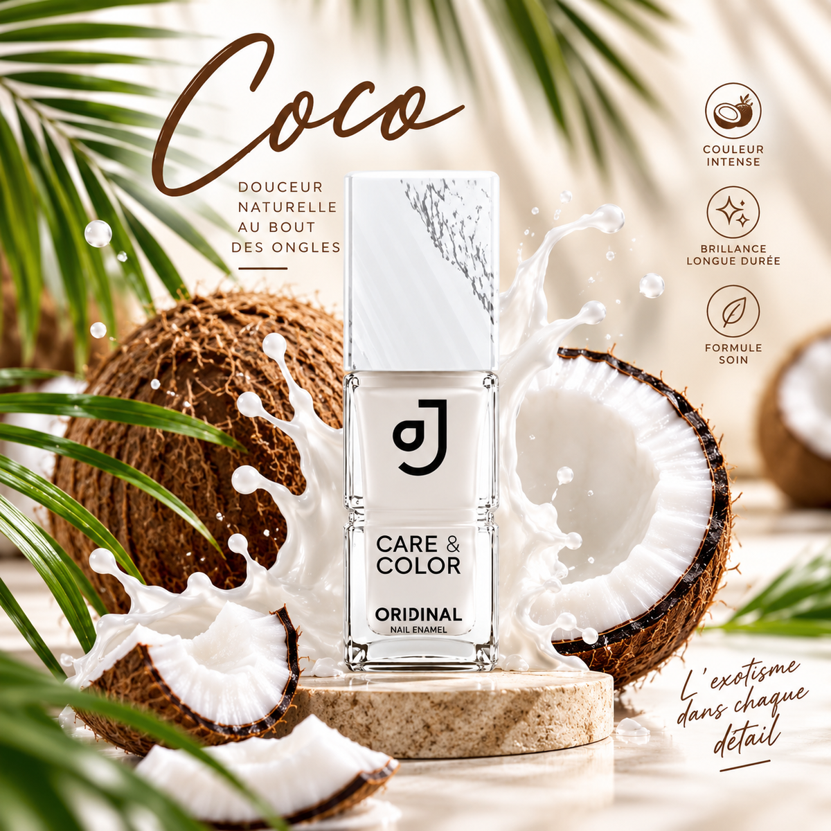 Vernis à ongle "coco"