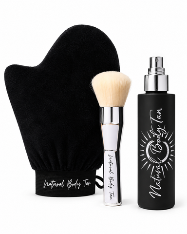 Kit auto bronzant senteur Barbe à Papa