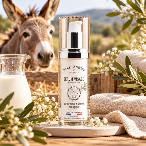 Serum visage au lait d'ânesse