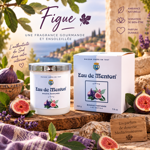 Bougie Artisanale 220g – Figue