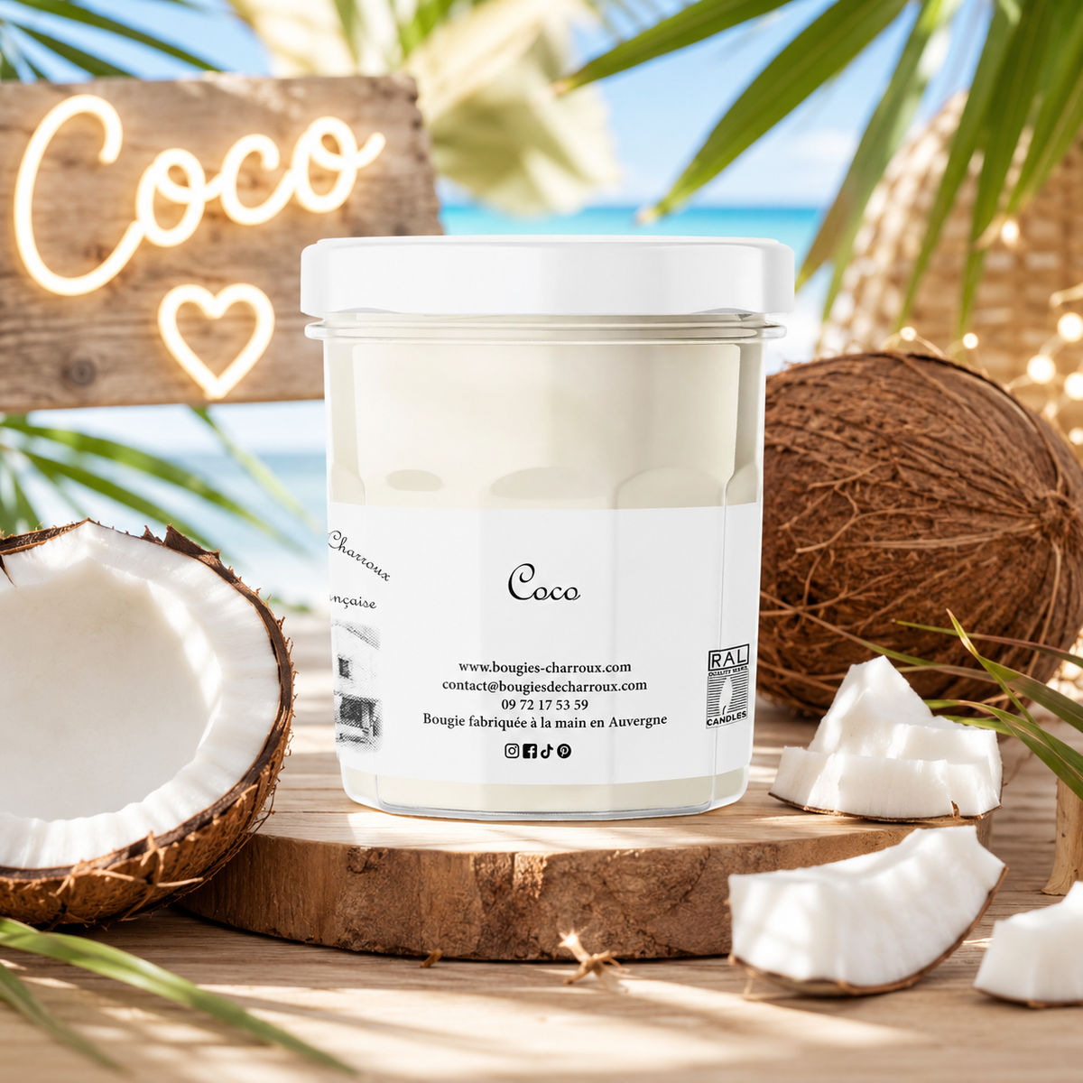 Bougie parfumée COCO