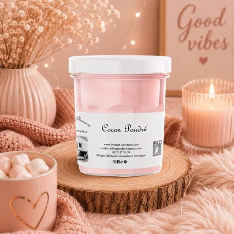 Bougie parfumée COCON POUDRÉ