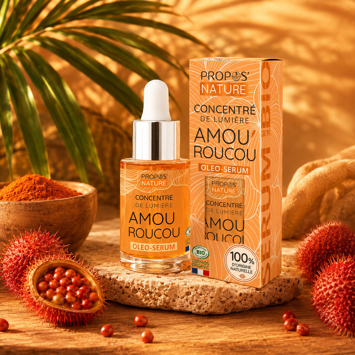 Concentré de lumière Amou'Roucou
Eclat
Shoot de bêta-carotène
