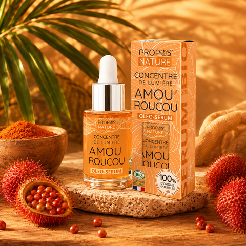 Concentré de lumière Amou'Roucou
Eclat
Shoot de bêta-carotène