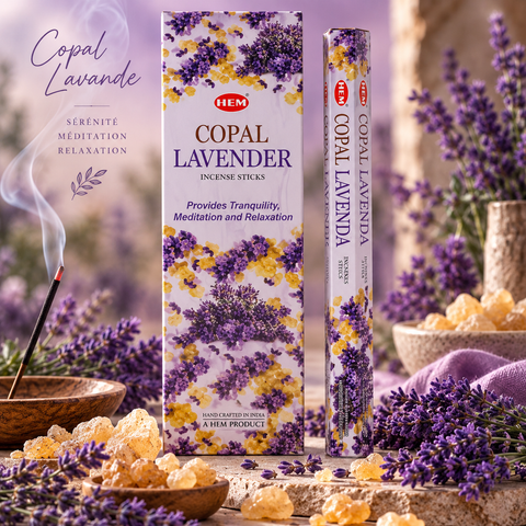 Encens Copal et Lavande