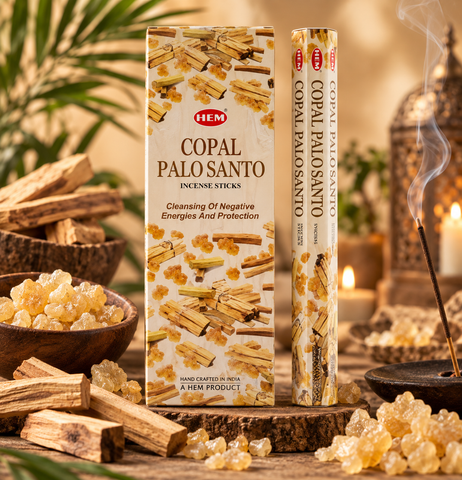 Encens copal palo santo