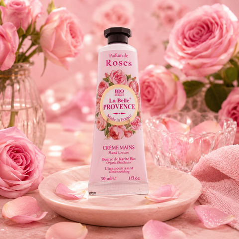 Crème mains Roses