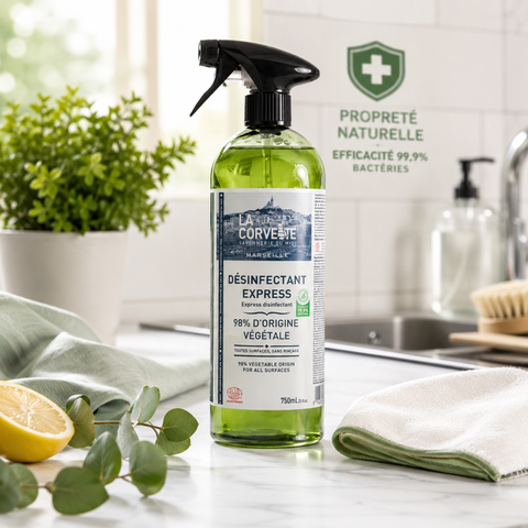 Désinfectant Express en spray – 750ml – ECOCERT Eco détergent