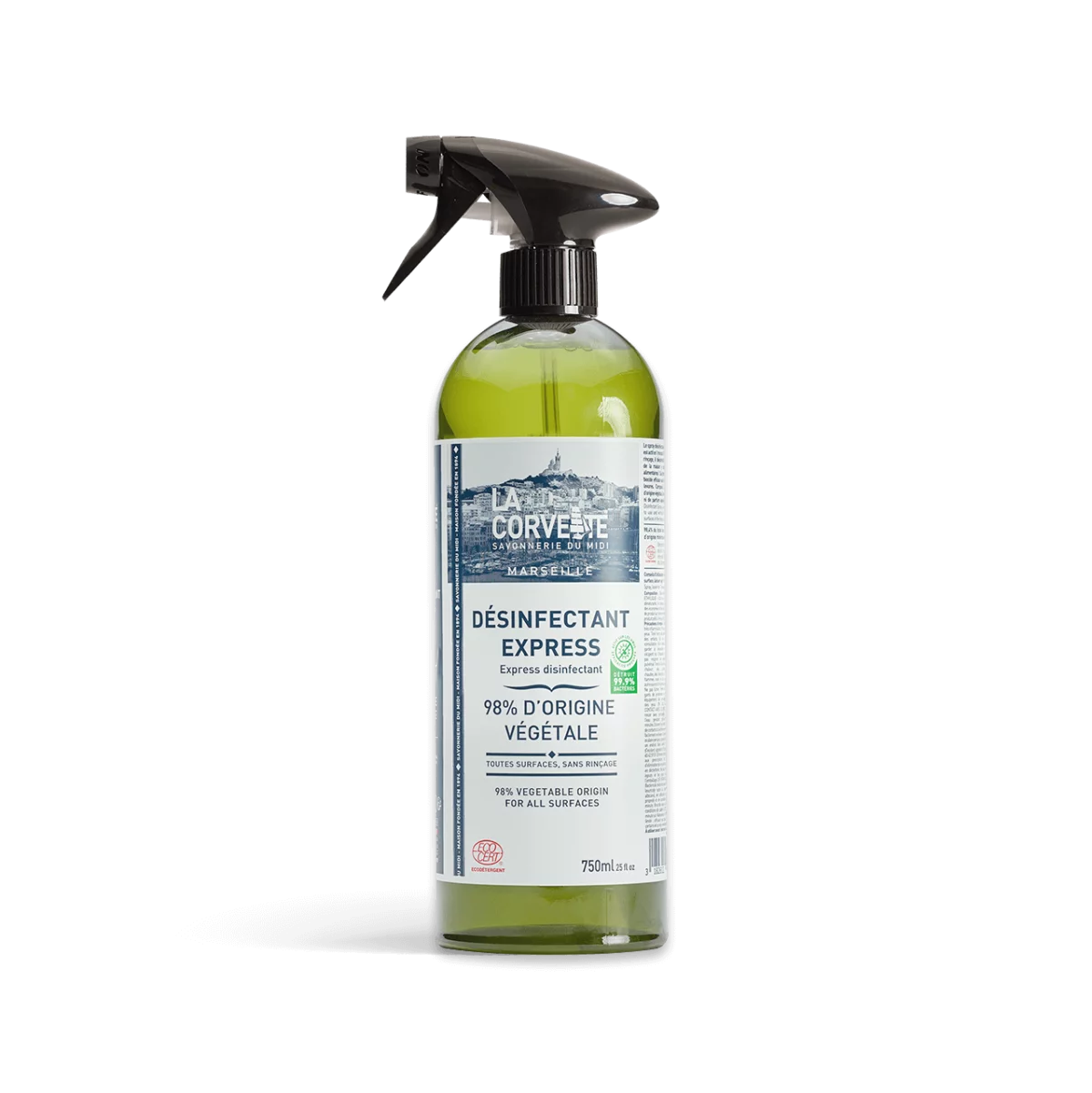 Désinfectant Express en spray – 750ml – ECOCERT Eco détergent