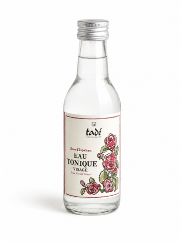 Eau tonique visage à la rose