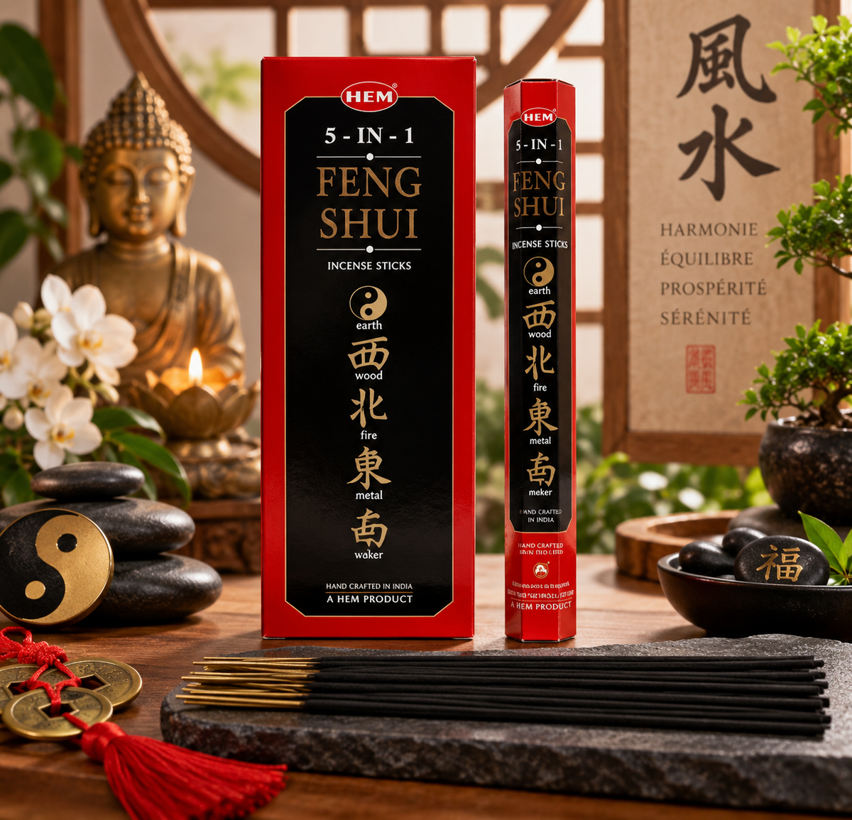 encens feng shui