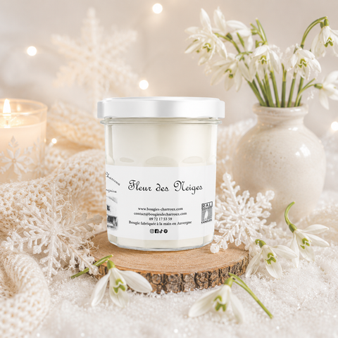 Bougie parfumée FLEUR DES NEIGES