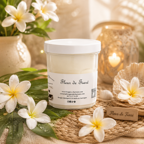 Bougie parfumée FLEUR DE TIARÉ